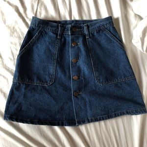 Jean skirt